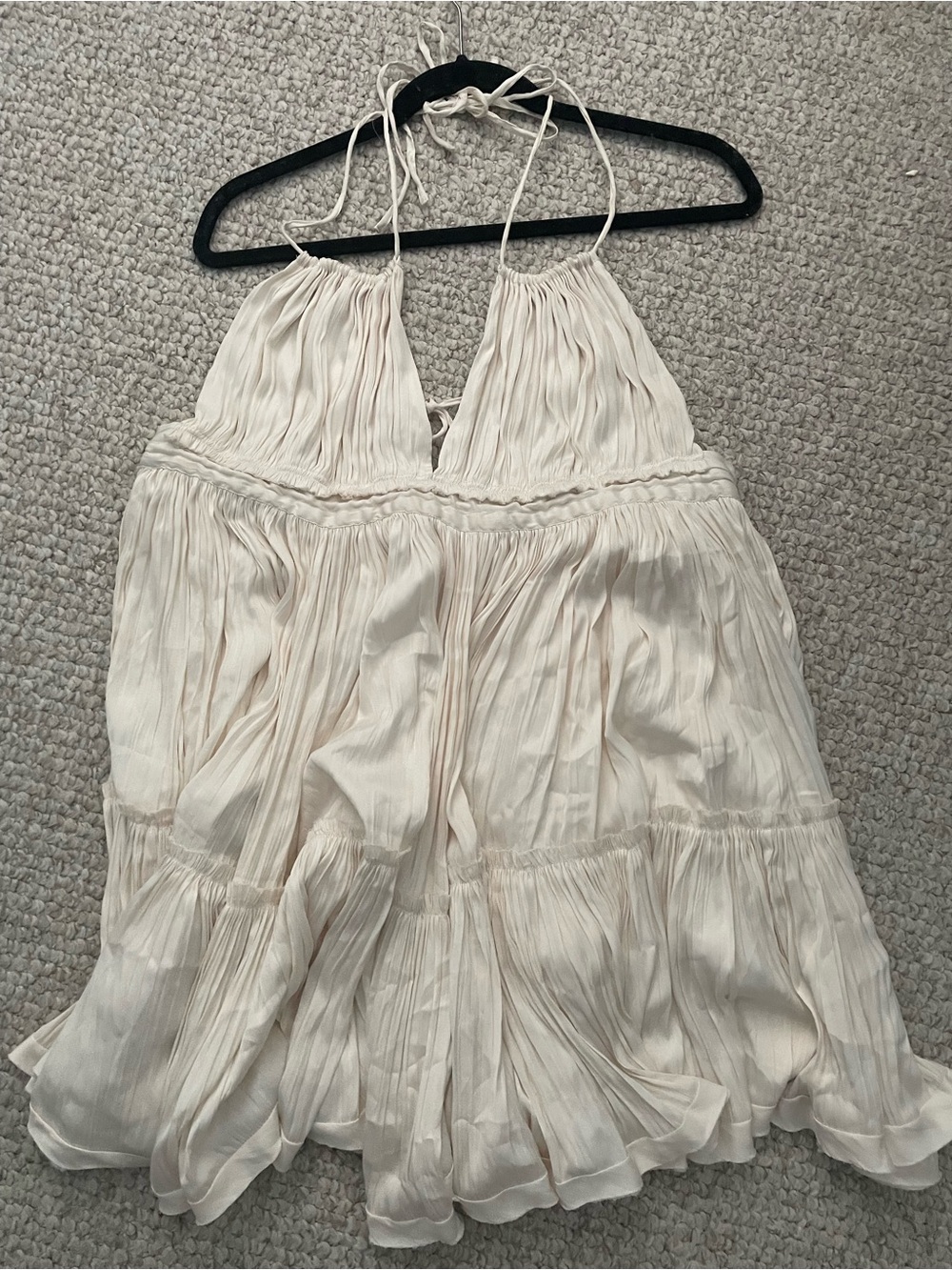100 Degrees Of Shine
Mini Dress,
Color: Ivory - Picture 6 of 6
